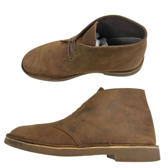 Clark’s Brown Nubuck Leather Chukka Boots Men’s Size 9.5M main image 7
